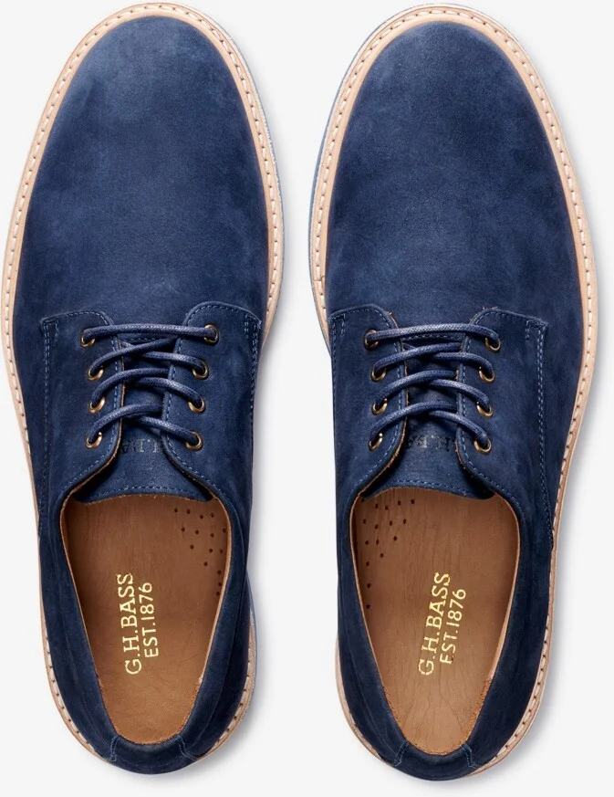 G.h.bass Men's Pasadena Lace Up Derby Shoes - Image 6