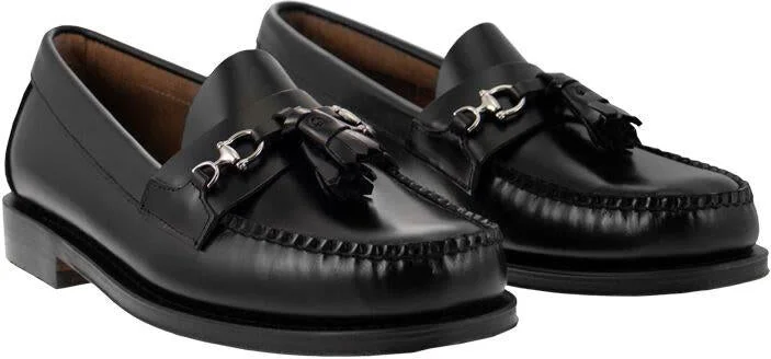 G.H. Bass Weejun - Leather Moccasins With Tassels - Image 4