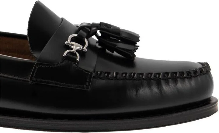 G.H. Bass Weejun - Leather Moccasins With Tassels - Image 6