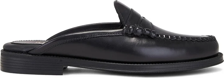 G.H.BASS Winston Mule Easy Weejun in Black