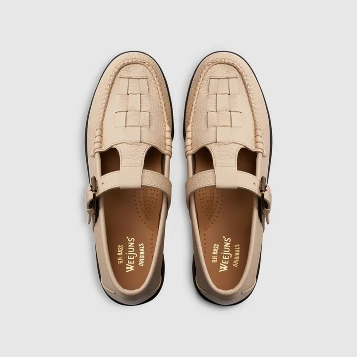 G.h.bass Womens Mary Jane Fisherman Super Lug Weejuns Loafer - Image 7