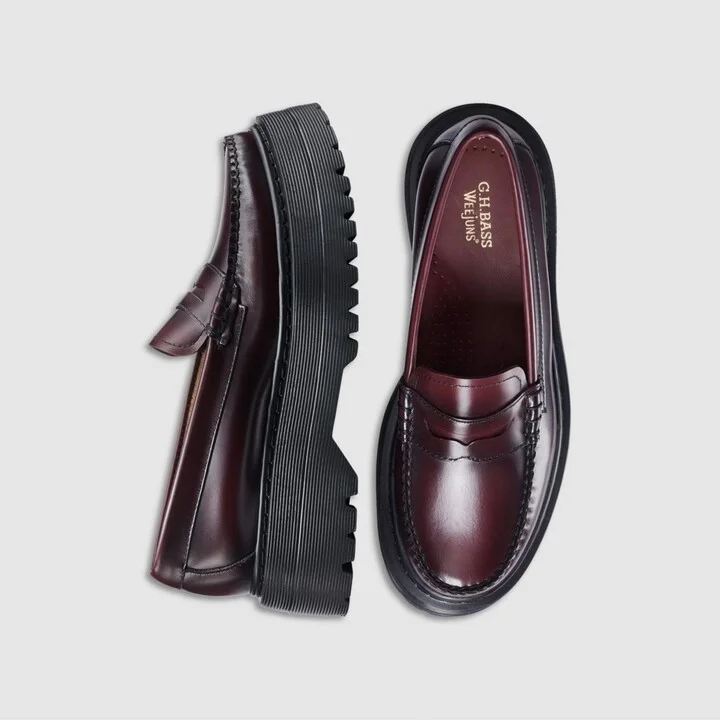 G.h.bass Womens Whitney Platform Weejuns Loafer - Image 9