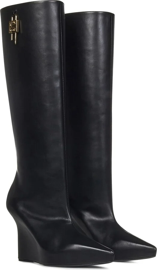 G-lock Leather Boots - Image 2