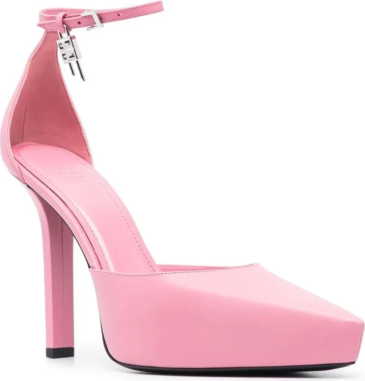 G-Lock leather platform pumps - Image 2