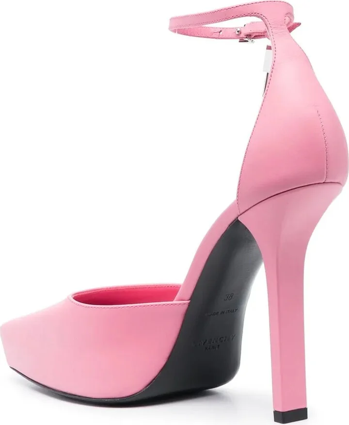 G-Lock leather platform pumps - Image 3