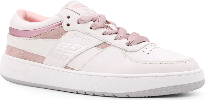 G Move Leather And Suede Sneakers With Givenchy Engraving - Image 2