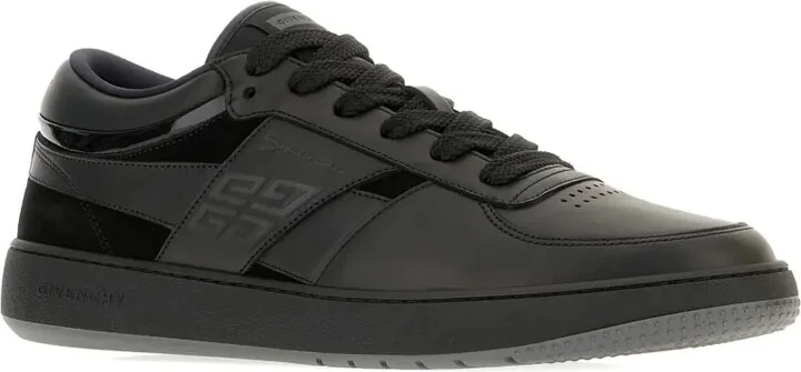 G Move leather panelled sneakers - Image 2
