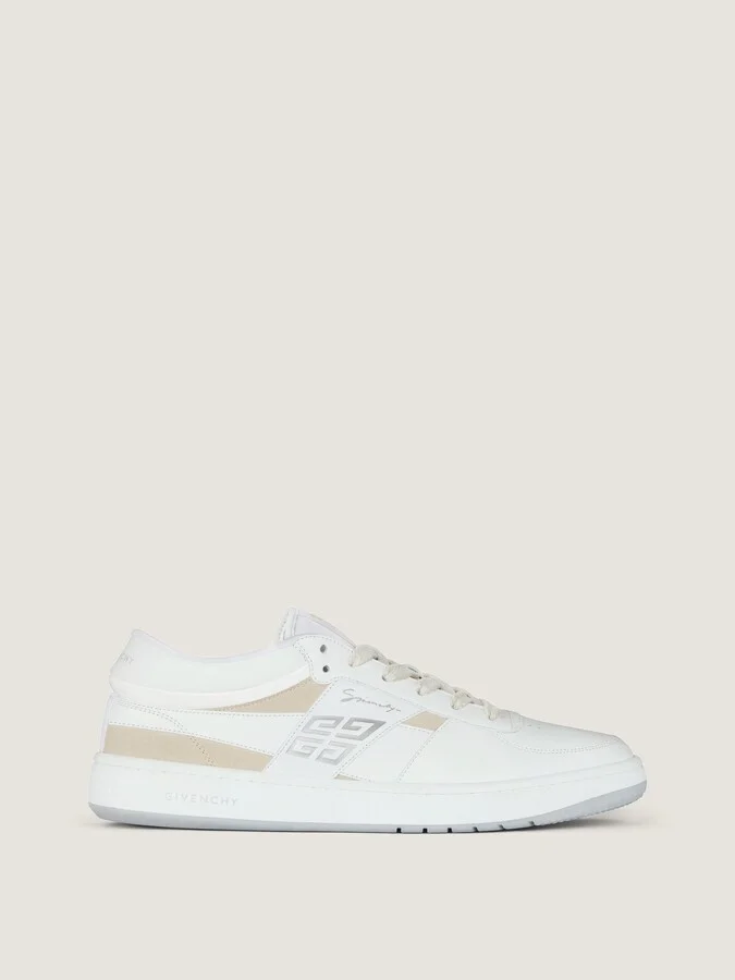 G Move sneakers in mixed leathers
