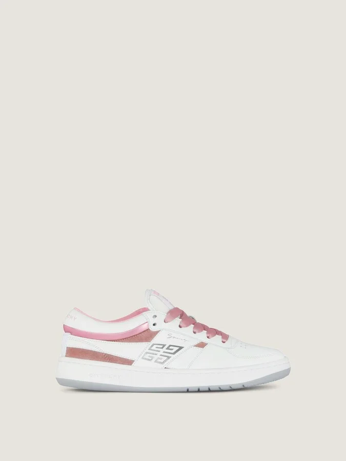 G Move sneakers in mixed leathers