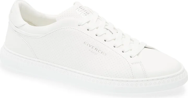G Set Perforated Low Top Sneaker