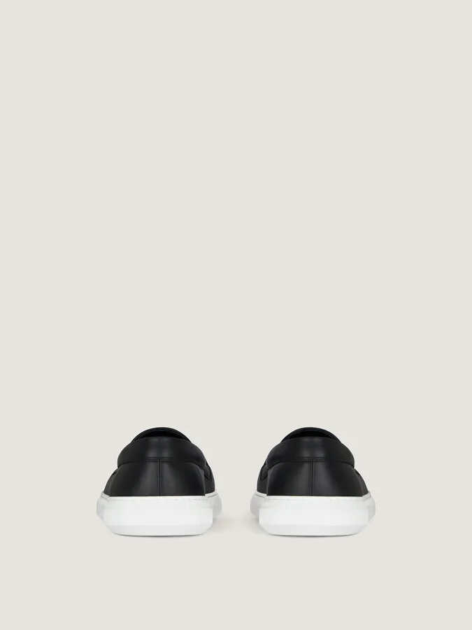 G Set sneakers in leather and perforated suede - Image 6