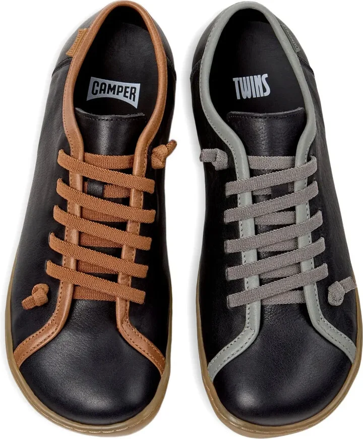 G3D Peu Cami Twins leather lace-up sneakers - Image 4