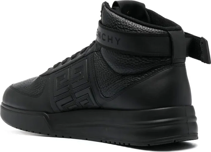 G4 logo-patch hi-top sneakers - Image 3