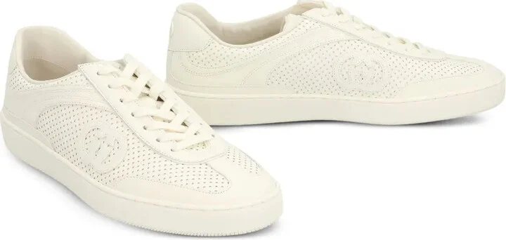 G75 leather perforated logo sneakers - Image 2