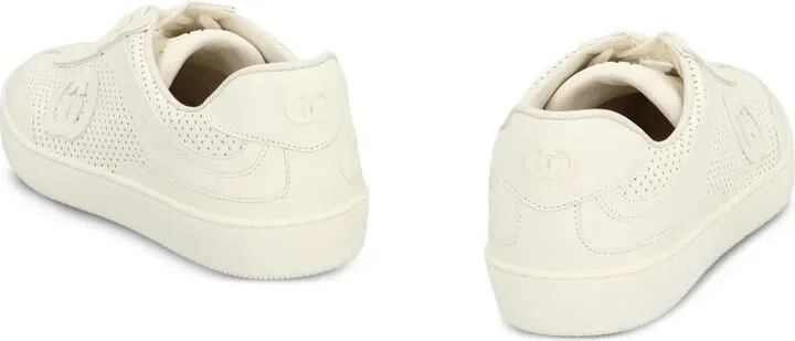 G75 leather perforated logo sneakers - Image 3