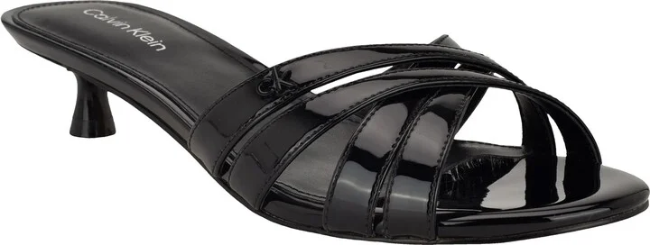 Gabbie Kitten Heel Slide Sandal