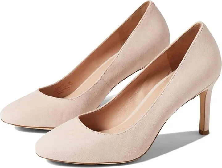 Gabbie W26071-680 Heel Women US 7 Peach Whip Leather Pump 80 MM KHD577