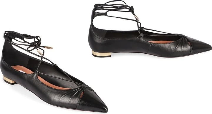 Gabi Pointy-toe Ballet Flats - Image 3