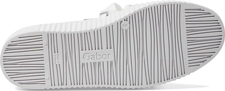 Gabor Gabor 03.333 Women's Shoes White : UK 4 (US Women's 6.5) B - Medium, Leather - Image 3