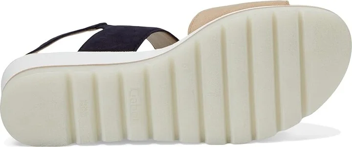 Gabor Gabor 24.645 Women's Shoes Caramel/Atlantik : UK 3.5 (US Women's 6) B - Medium, Leather/Suede - Image 3