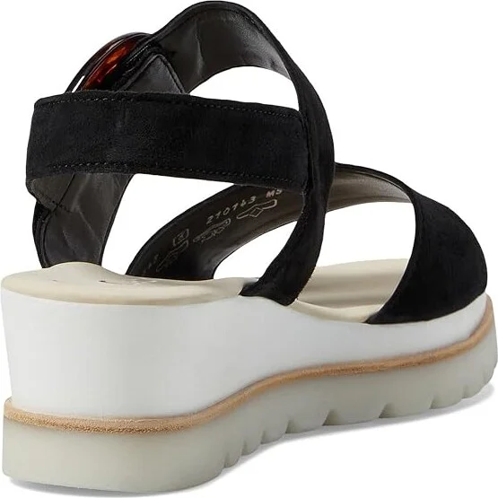 Gabor Gabor 24.645 Women's Shoes Schwarz : UK 3 (US Women's 5.5) B - Medium, Leather/Suede - Image 4