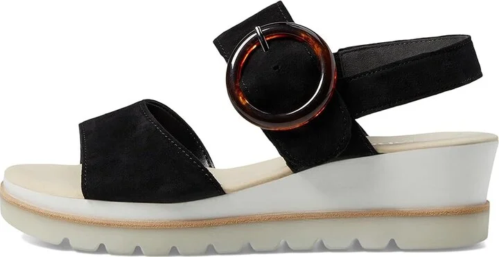 Gabor Gabor 24.645 Women's Shoes Schwarz : UK 3 (US Women's 5.5) B - Medium, Leather/Suede - Image 5