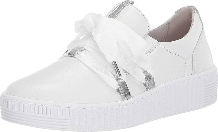 Gabor Gabor 43.333 Women's Shoes Weiss/Silber : UK 6 (US Women's 8.5) B - Medium - Image 2