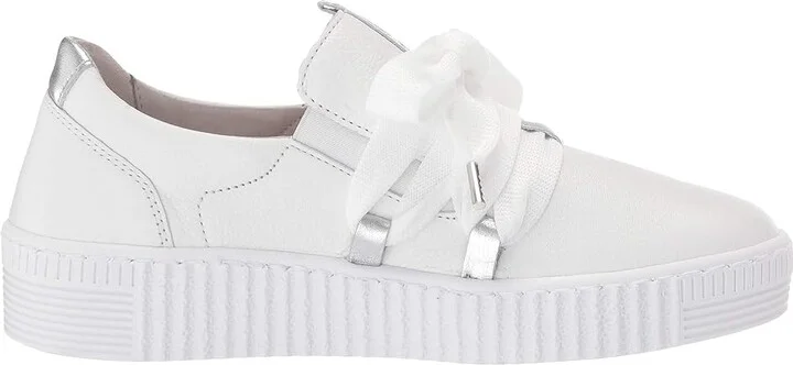 Gabor Gabor 43.333 Women's Shoes Weiss/Silber : UK 6 (US Women's 8.5) B - Medium - Image 8