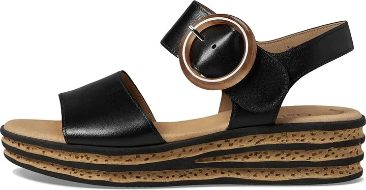 Gabor Gabor 44.55 Women's Shoes Schwarz : UK 3 (US Women's 5.5) B - Medium, Leather - Image 5