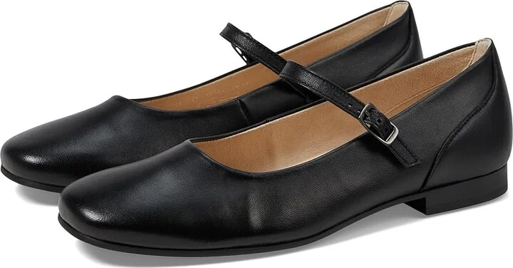 Gabor Gabor 51.352 Women's Flat Shoes Black : UK 7.5 (US Women's 10) B - Medium, Leather