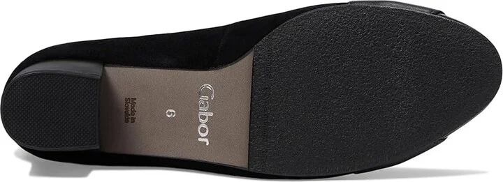 Gabor Gabor 52.222 High Heels Black : UK 2.5 (US Women's 5) B - Medium, Leather/Rubber/Suede - Image 3