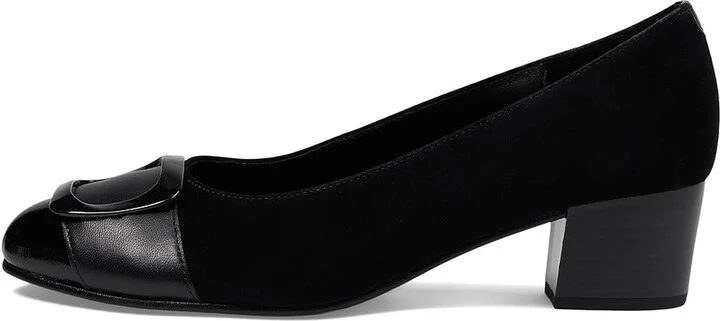 Gabor Gabor 52.222 High Heels Black : UK 2.5 (US Women's 5) B - Medium, Leather/Rubber/Suede - Image 5