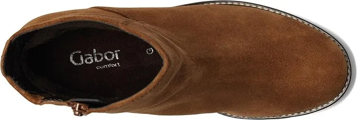 Gabor Gabor 52.800 Women's Boots Cognac : UK 3 (US Women's 5.5) B - Medium, Leather - Image 2