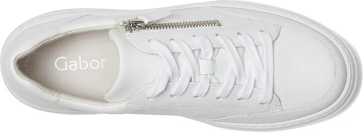 Gabor Gabor 53.220 Women's Shoes White : UK 8 (US Women's 10.5) B - Medium, Leather - Image 2