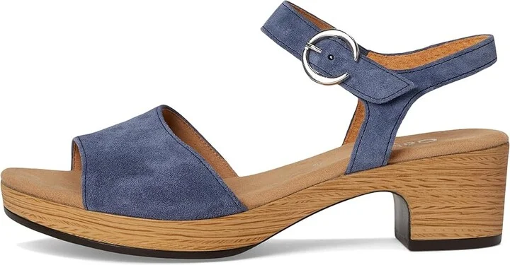 Gabor Gabor 62.071 Women's Sandals Jeans : EU 38 (US Women's 7.5-8) B - Medium, Leather/Rubber - Image 6