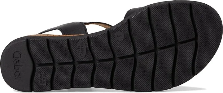 Gabor Gabor 62.700 Women's Sandals Schwarz : UK 8 (US Women's 10.5) B - Medium, Leather - Image 3