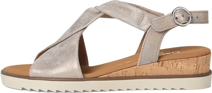 Gabor Gabor 62.751 Women's Sandals KORK/MUSCHEL : UK 3.5 (US Women's 6) B - Medium, Leather/Rubber - Image 6