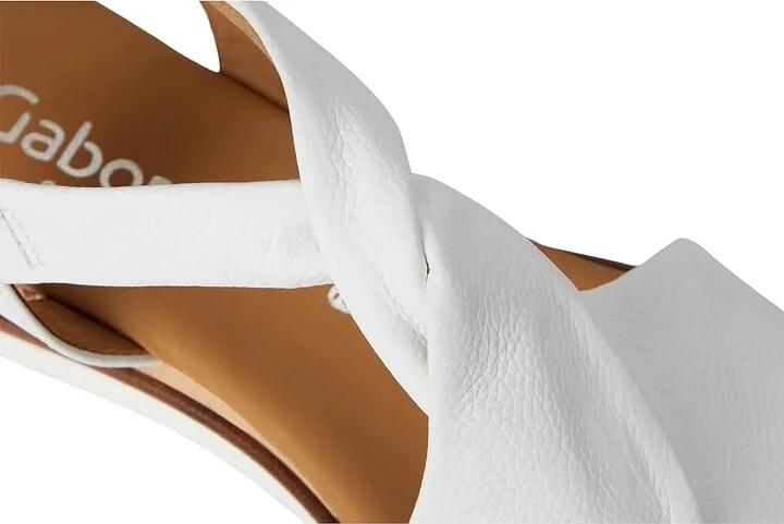 Gabor Gabor 62.751 Women's Sandals Kork/Off-White : UK 4.5 (US Women's 7) B - Medium, Leather/Rubber - Image 7