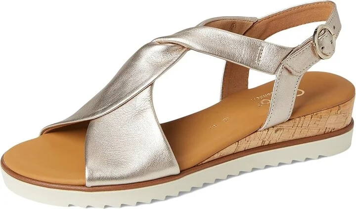 Gabor Gabor 62.751 Women's Sandals KORK/PUDER : UK 3.5 (US Women's 6) B - Medium, Leather/Rubber - Image 5