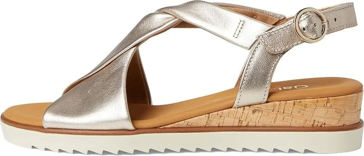 Gabor Gabor 62.751 Women's Sandals KORK/PUDER : UK 3.5 (US Women's 6) B - Medium, Leather/Rubber - Image 6