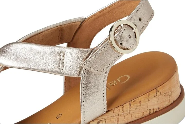 Gabor Gabor 62.751 Women's Sandals KORK/PUDER : UK 3.5 (US Women's 6) B - Medium, Leather/Rubber - Image 7