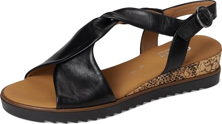 Gabor Gabor 62.751 Women's Sandals Kork/Schwarz : UK 3.5 (US Women's 6) B - Medium, Leather/Rubber - Image 5