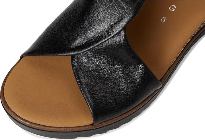 Gabor Gabor 62.751 Women's Sandals Kork/Schwarz : UK 3.5 (US Women's 6) B - Medium, Leather/Rubber - Image 7