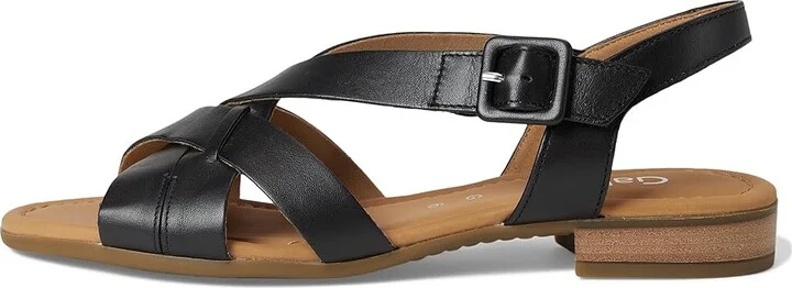 Gabor Gabor 62.794 Women's Sandals Schwarz : UK 3.5 (US Women's 6) B - Medium, Leather - Image 6
