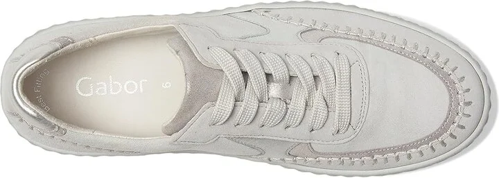 Gabor Gabor 63.204 Women's Cold Weather Boots Light Grey/Silber : UK 5 (US Women's 7.5) B - Medium, Leather - Image 2