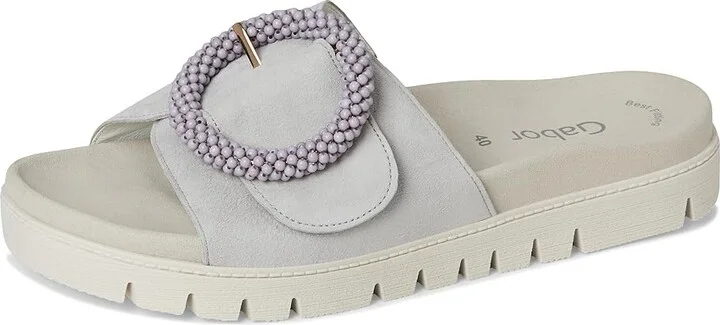 Gabor Gabor 63.745 Women's Sandals Light Gray : EU 36 (US Women's 6) B - Medium, Leather - Image 5