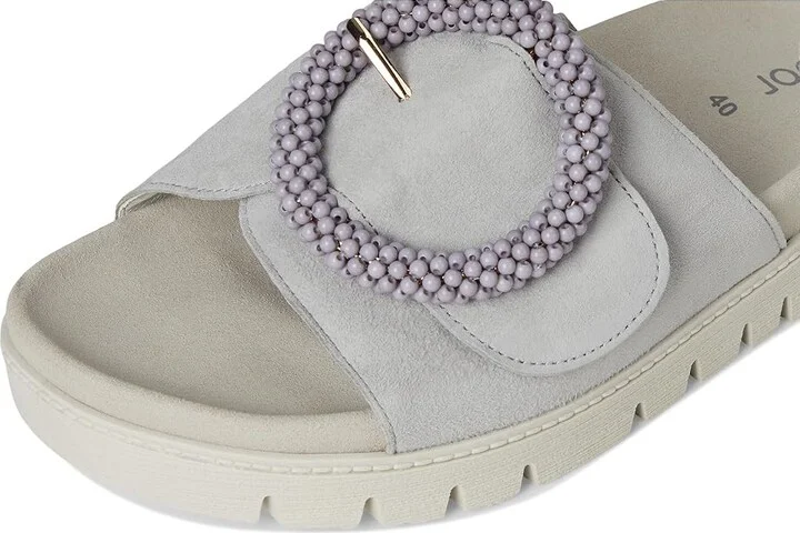 Gabor Gabor 63.745 Women's Sandals Light Gray : EU 36 (US Women's 6) B - Medium, Leather - Image 7