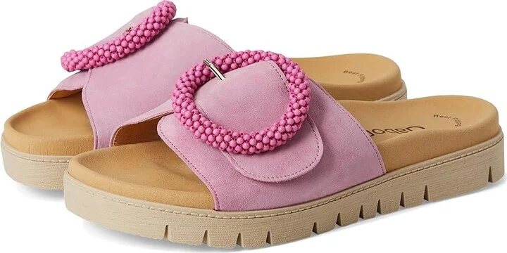 Gabor Gabor 63.745 Women's Sandals Soft Pink : EU 42 (US Women's 10.5-11) B - Medium, Leather
