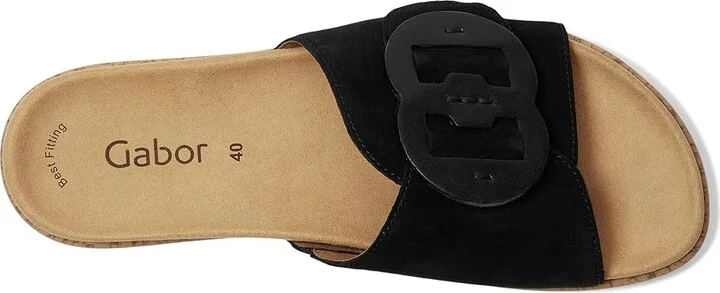 Gabor Gabor 63.760 Women's Sandals Schwarz : EU 42 (US Women's 10.5-11) B - Medium, Leather - Image 2