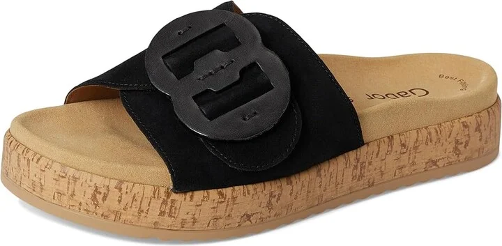 Gabor Gabor 63.760 Women's Sandals Schwarz : EU 42 (US Women's 10.5-11) B - Medium, Leather - Image 5